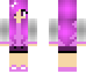 magenta cute girl