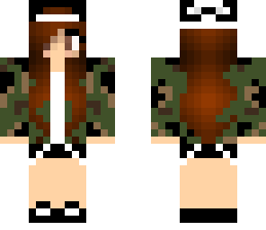 camo girl