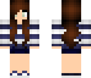 blue girl