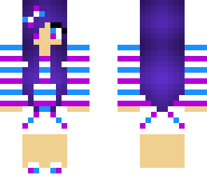 purple blue cutie