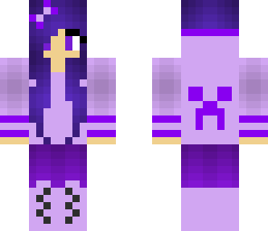 purple creeper girl