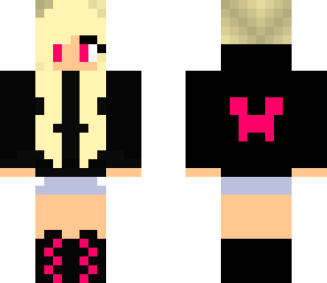 pink creeper hoodie