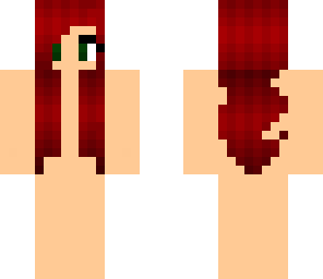 red hair skin base