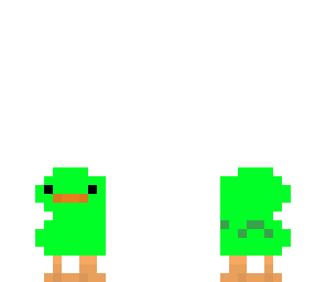green baby duck 4