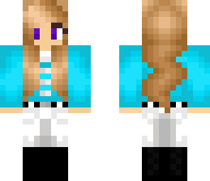 blue rieding cimpetition girl