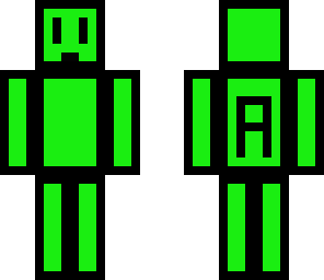 green robot