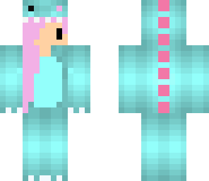 pink girl dino