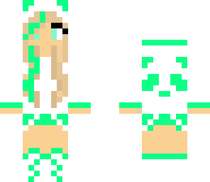 green panda edit
