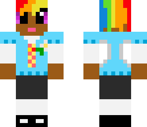 rainbow dash human academy