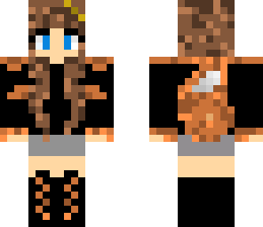 brown hair fox girl