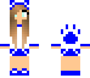 blue girl