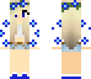 blue girl 