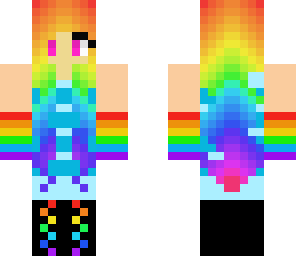 colorful girl