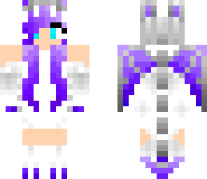 purple dragon girl