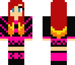 flame girl