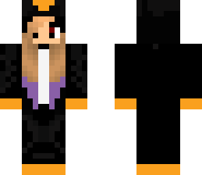 penguin skater girl