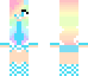 rainbow headphone baby girl