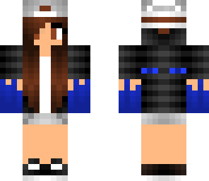 ender girl with water hands
