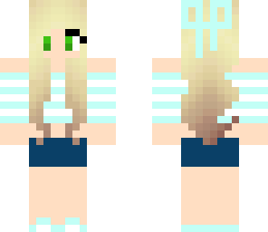 cute aqua girl