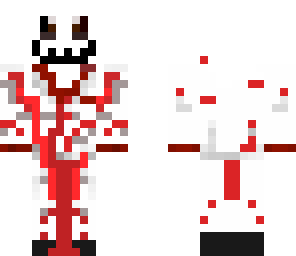 bloody skeleton