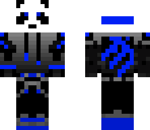 the blue panda