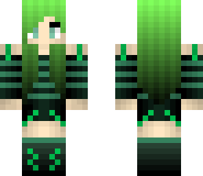green girl