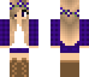 purple girl