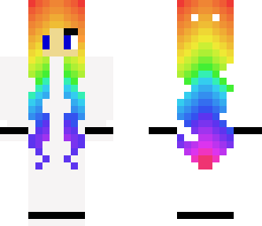 rainbow girl