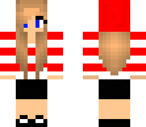 red french girl