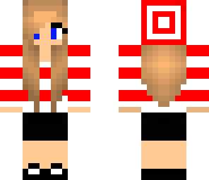 red french girl