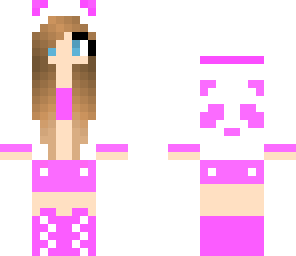 pink panda girl