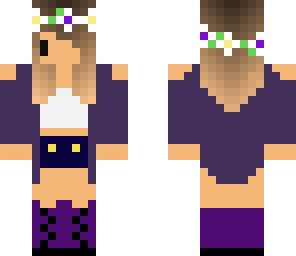 casual flower girl