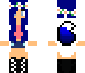 5 likes blue wolf girl cute fixed