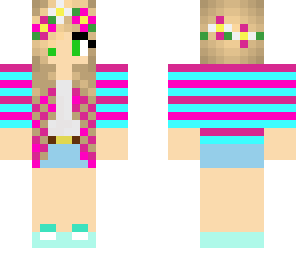 stripes girl
