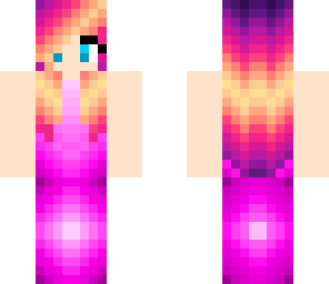 sunset beach dress with shade