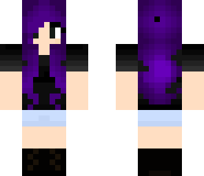 purple hair