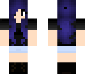 blue hair