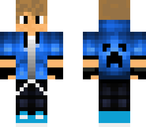 blue hoodie dude