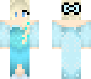 elsa with bow in hair