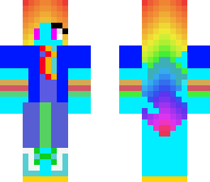 rainbow dash human