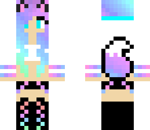rainbow wolf gamer girl even better