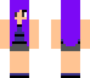 purple girl