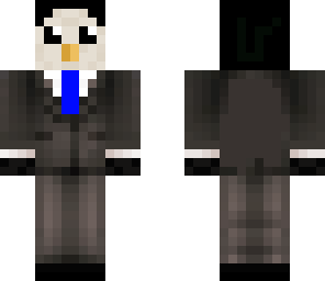 penguin in a suit