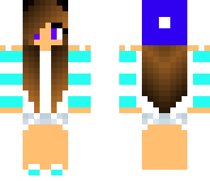 blue girl