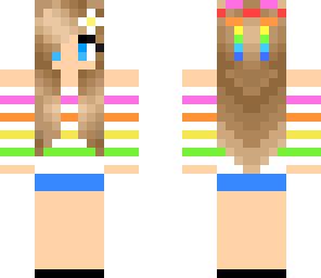 rainbow girl outfit
