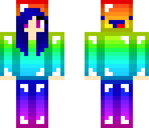 rainbow derp girl