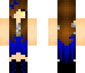 girl in a dress