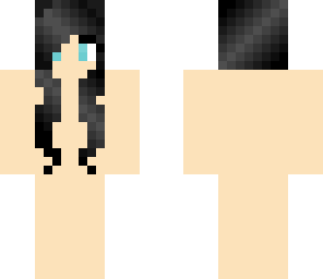girl with black hair