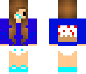 chibi cake baby skin