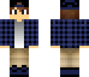 blue plaid teen